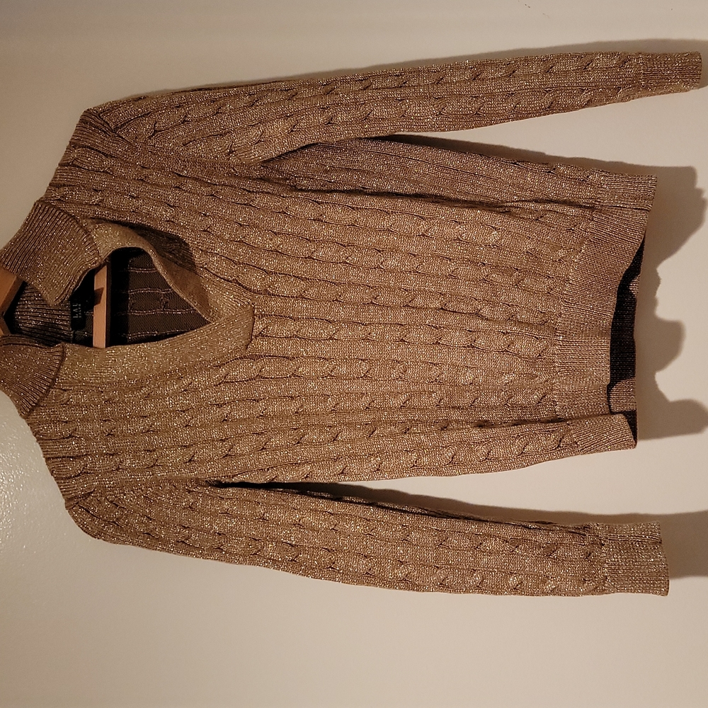 Gold sweater